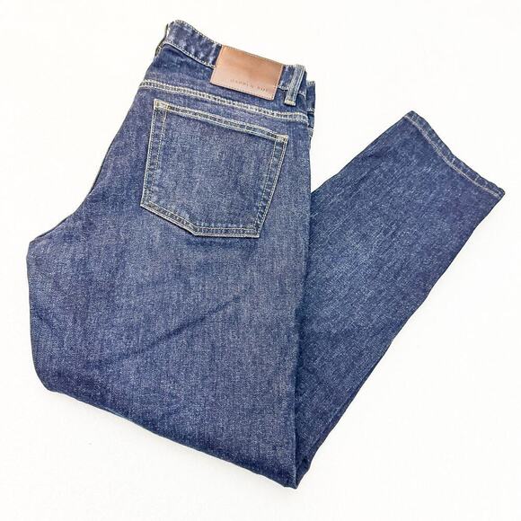 Dapper Boi Dark Wash Denim Slim Fit Jeans Zip Fly Size 30 EUC - Picture 7 of 7